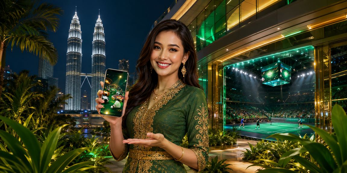Pemain menggunakan aplikasi pertaruhan bola sepak di Kuala Lumpur pada waktu malam